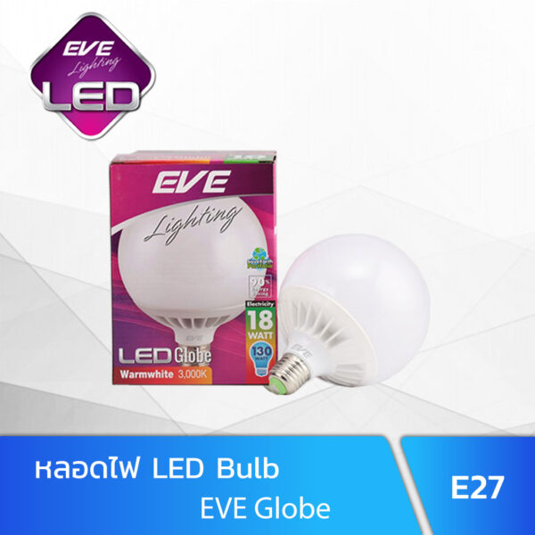 หลอดไฟ LED Bulb EVE Globe